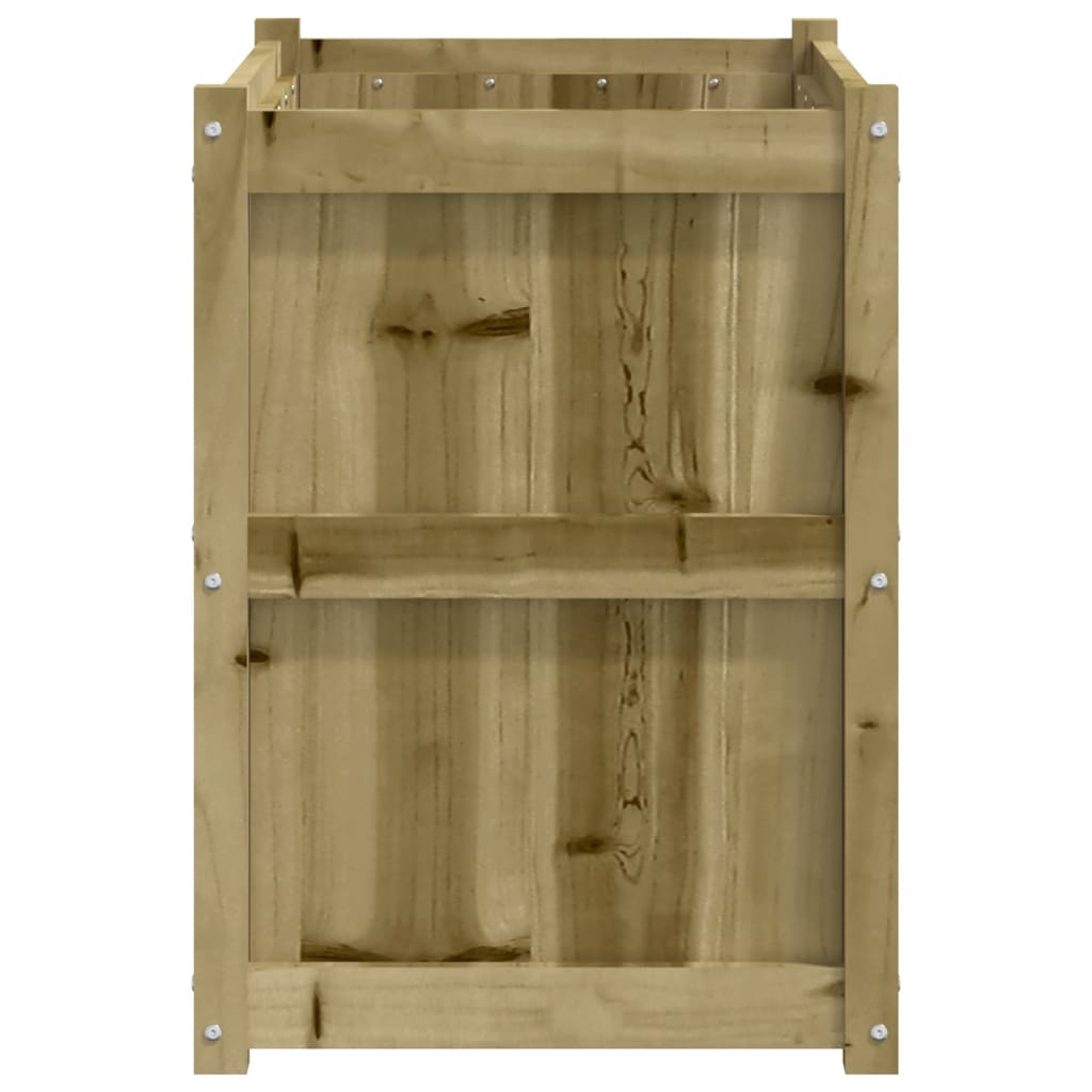 Jardinera De Madera De Pino Impregnada 90x50x70 Cm_5