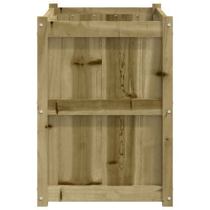 Jardinera De Madera De Pino Impregnada 90x50x70 Cm_5