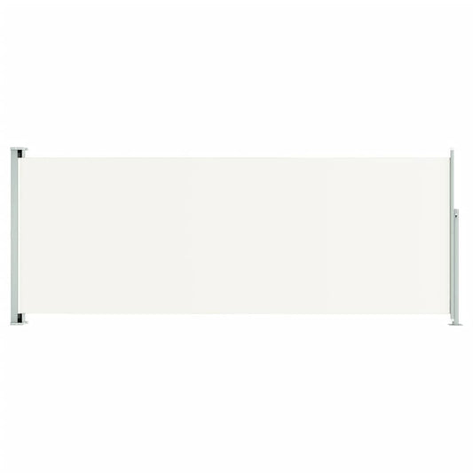 Vidaxl Toldo Lateral Retráctil De Jardín Crema 117x300 Cm_0