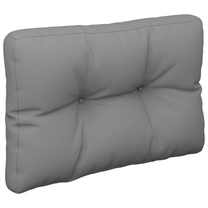 Vidaxl Cojín Para Sofá De Palets Tela Gris 60x40x12 Cm_0