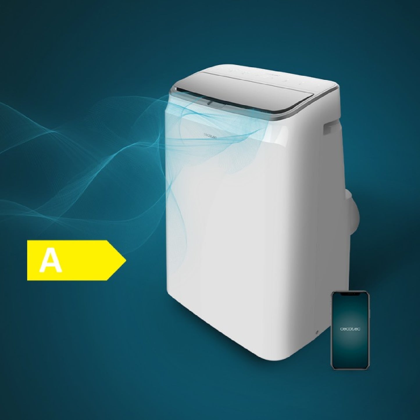 Cecotec Aire Acondicionado Portátil Aire Acondicionado Portátil Forceclima 14800 Soundless Heating Connected_1
