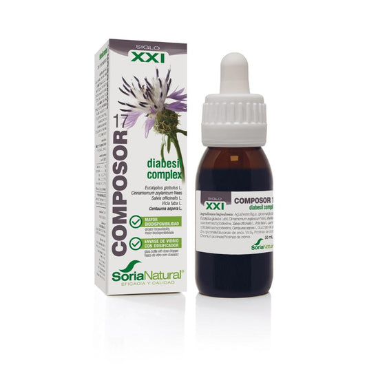 Composor 17 Diabesil Soria Natural 50 ml 