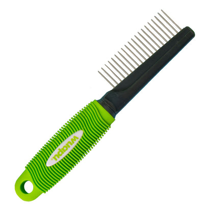 Peine Grueso Wuapu, Peine Ergonómico Grueso Para Perros, Ideal Para Pelajes Largos Y Gruesos_1