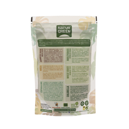 Pó de spirulina Naturgreen, 175 g.
