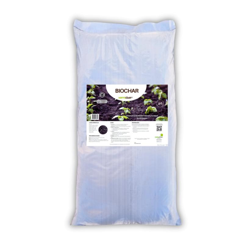 Biocarvão Vermiduero 40 l