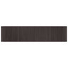 Vidaxl Tapete retangular de bambu castanho escuro 70x300 Cm
