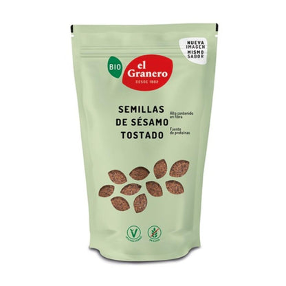 Sementes de Sésamo Biológicas Tostas El Granero 200 g