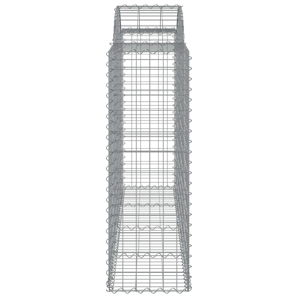 Cestas Gaviones 25 Uds Forma De Arco Hierro 200x50x120/140 Cm_4