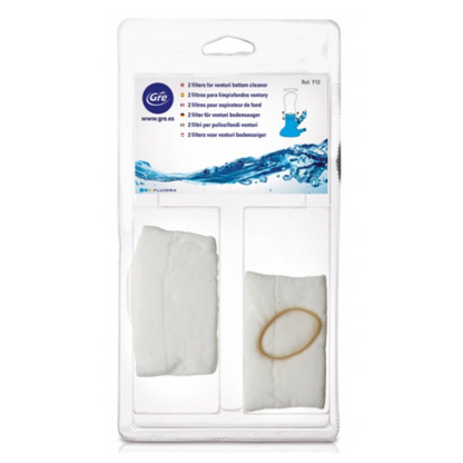 Kit de filtros para limpeza de piscinas Ventury: 2 unidades