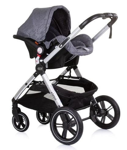 Carrito De Bebé Trío Convertible Aspen Hasta 22 Kg Graphite_4