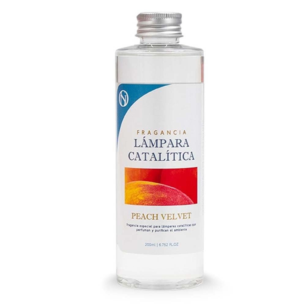 Fragancia Para Lámpara Catalítica Aroma Peach Velvet (500ml) - Elimina Malos Olores, Perfuma Y Limpia El Ambiente_1