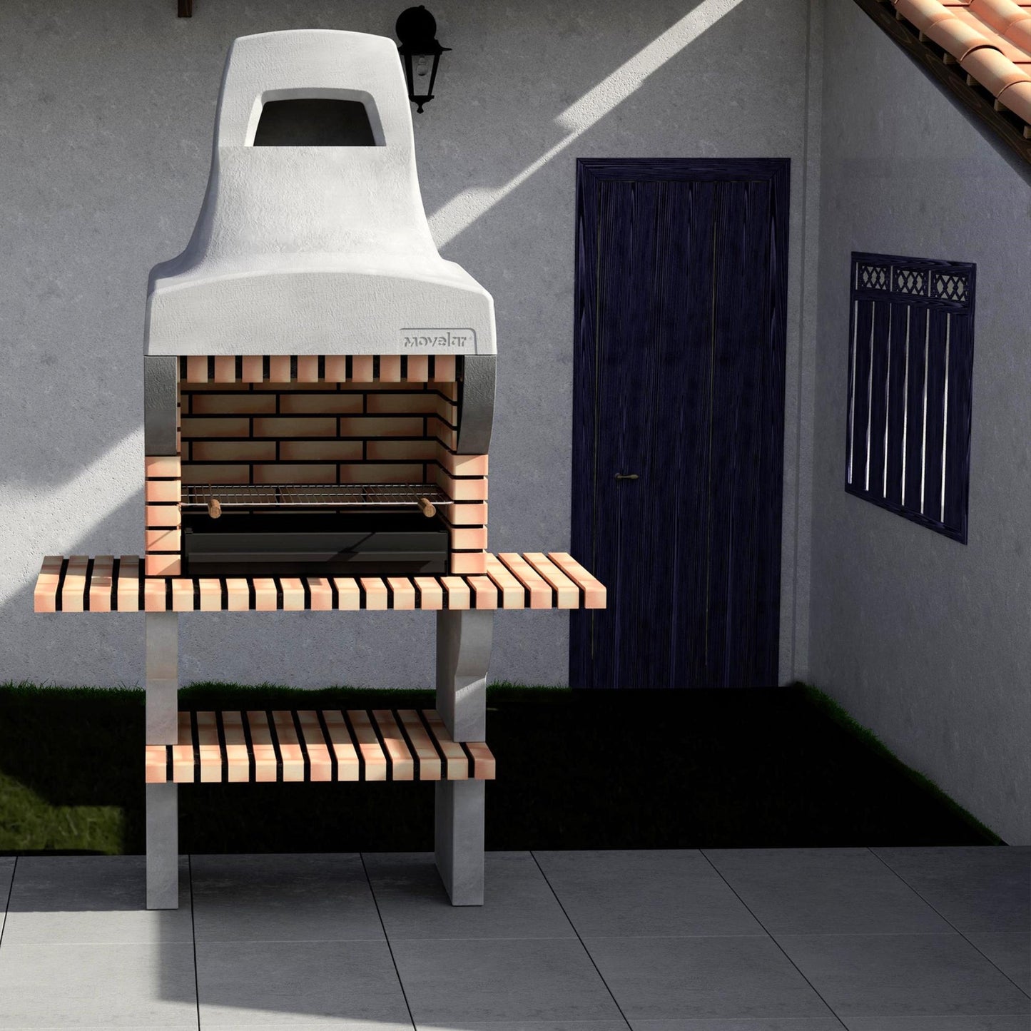 Churrasqueira Bailen Plus com minibancos Movelar