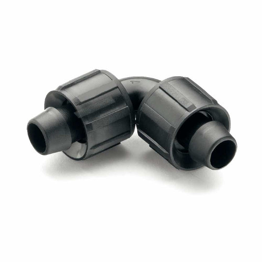 Codo Cinta De Riego 16mm Con Cierre Roscado_0
