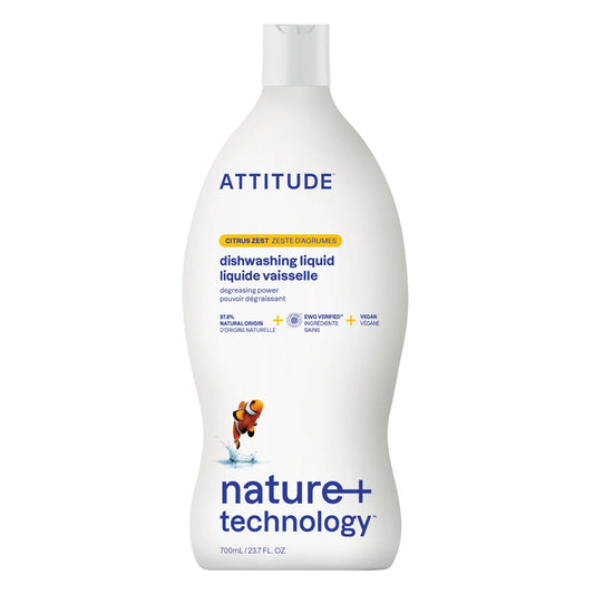 Detergente Líquido Eco Attitude Citrus 700 ml