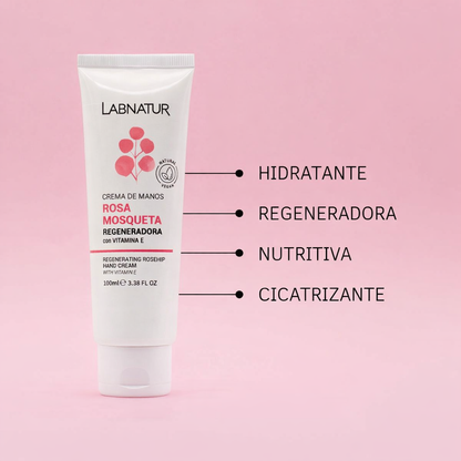 Crema de Manos Rosa Mosqueta 100 Ml | Hidratante y Regeneradora | Repara y Suaviza | Cuidado Natural_2