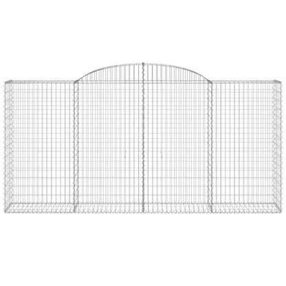 Cestas Gaviones 10 Uds Forma De Arco Hierro 300x50x140/160 Cm_3