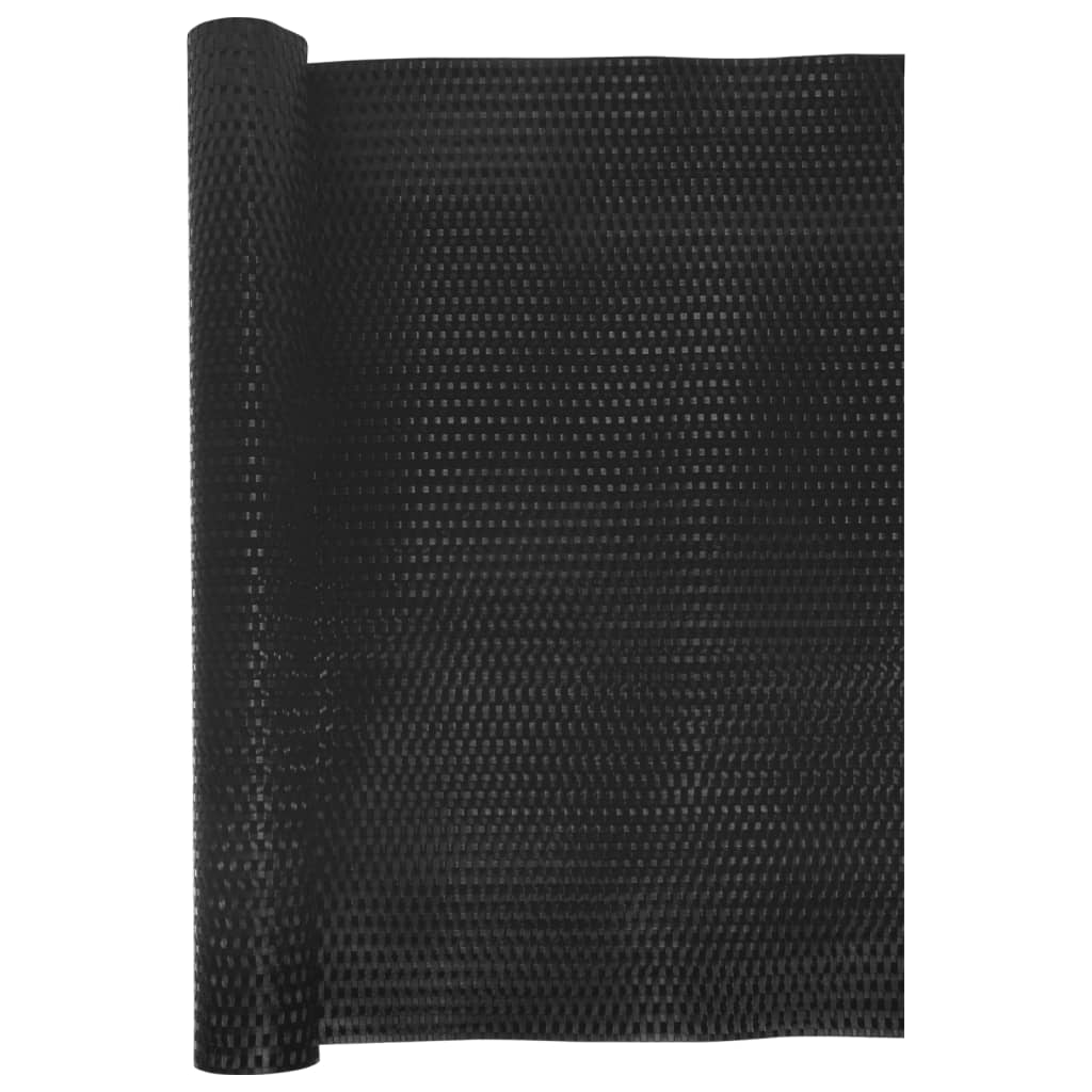 Toldo Para Balcón Ratán Sintético Negro 1000x80 Cm / Vetonek_4