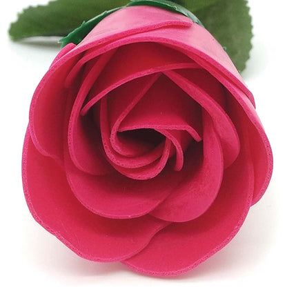 12 Rosas De Jabón Para Baño Aromático Y Relajante (fucsia) - Regalo Original Para Días Especiales - Aroma Atalcado_1