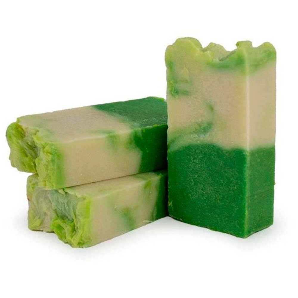 Jabón Natural Aloe Vera 90g En Bolsa Regalo De Yute - Piel Estropeada, Escamosa Y Muy Seca - Hidrata, Reafirma Y Repara_2