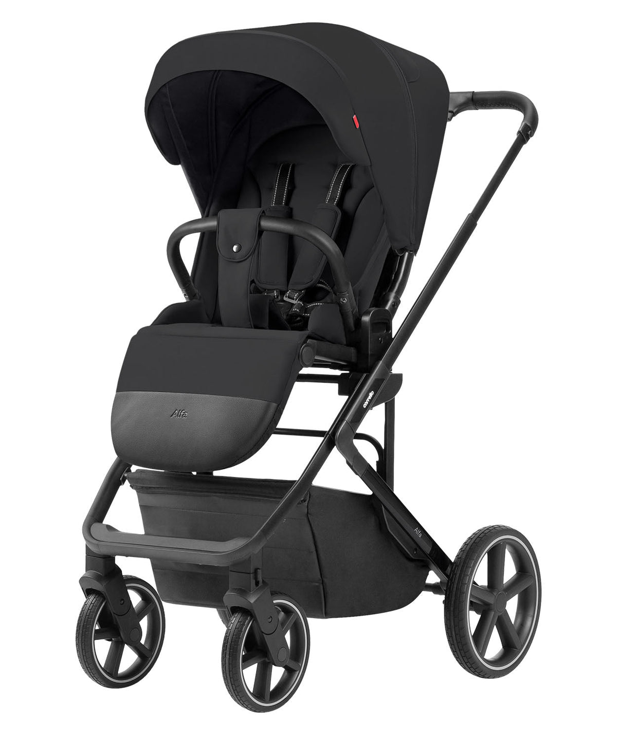 Carrello Alfa Dúo 2 En 1 Cochecito De Bebé Rock Black_1