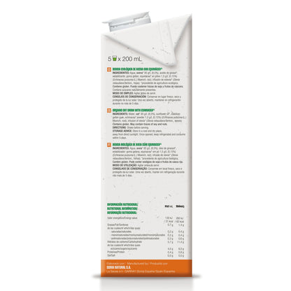 Bebida de aveia biológica com equinácea, Soria Natural, 1 L