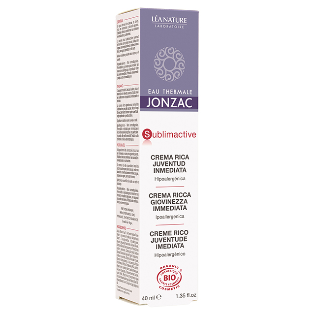 Creme rico anti-envelhecimento Sublimactive Eau Thermale Jonzac 40ml