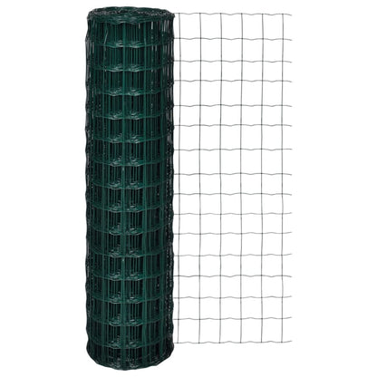 Set De Euro Valla Acero Verde 25x1,5 M / Vetonek_1