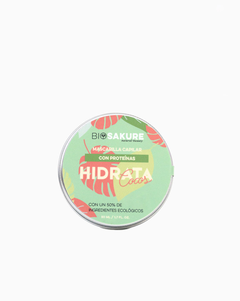 Acondicionador Profundo Y Mascarilla Con Proteínas Hidrata Cocos 500 Ml Bio Sakure_3