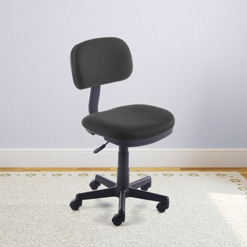 Silla De Estudio Juvenil Lion Pvc, Negro, 53 X 77a89 X 53cm_2