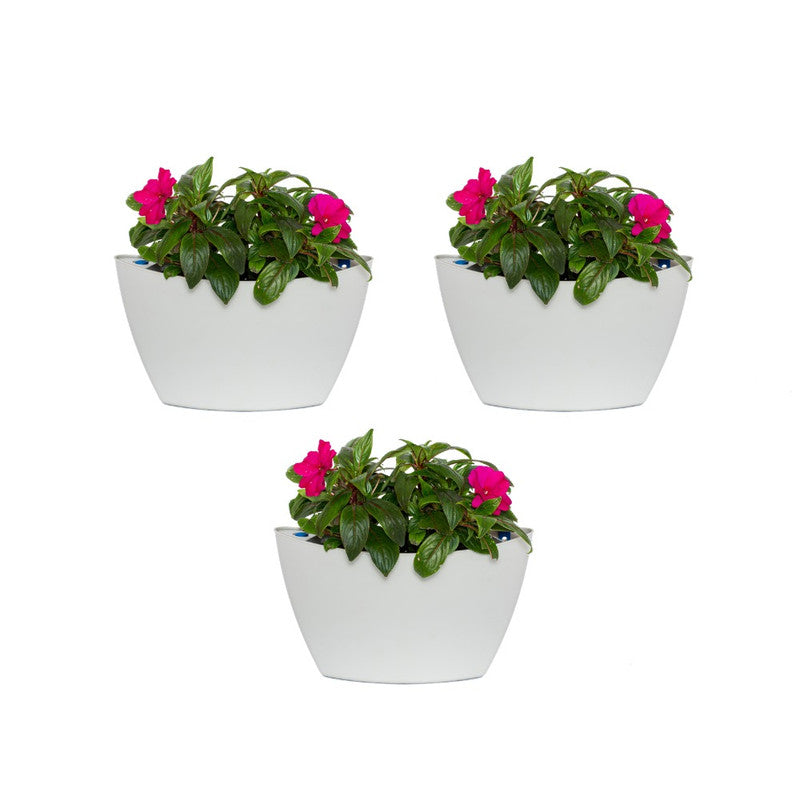 Jardín Vertical Modular Citysens Con Riego Manual De 3 Maceteros – Gris Claro, Polipropileno 100% Reciclado_0