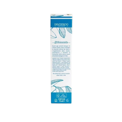Pasta de dentes branqueadora de menta natural 75ml Ecologico Officina Naturae