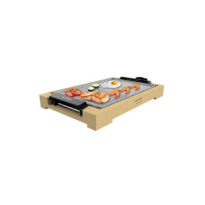 Cecotec Plancha Eléctrica Plancha De Cocina Tasty&grill 2000 Bamboo Mixstone_2