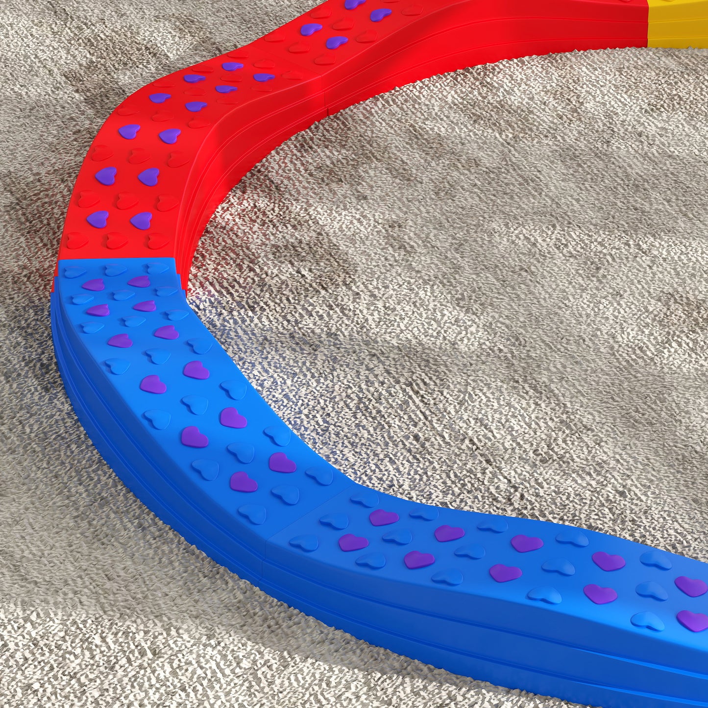 Aiyaplay Vigas De Equilibrio Para Niños De +3 Años De 8 Piezas Multicolor_4