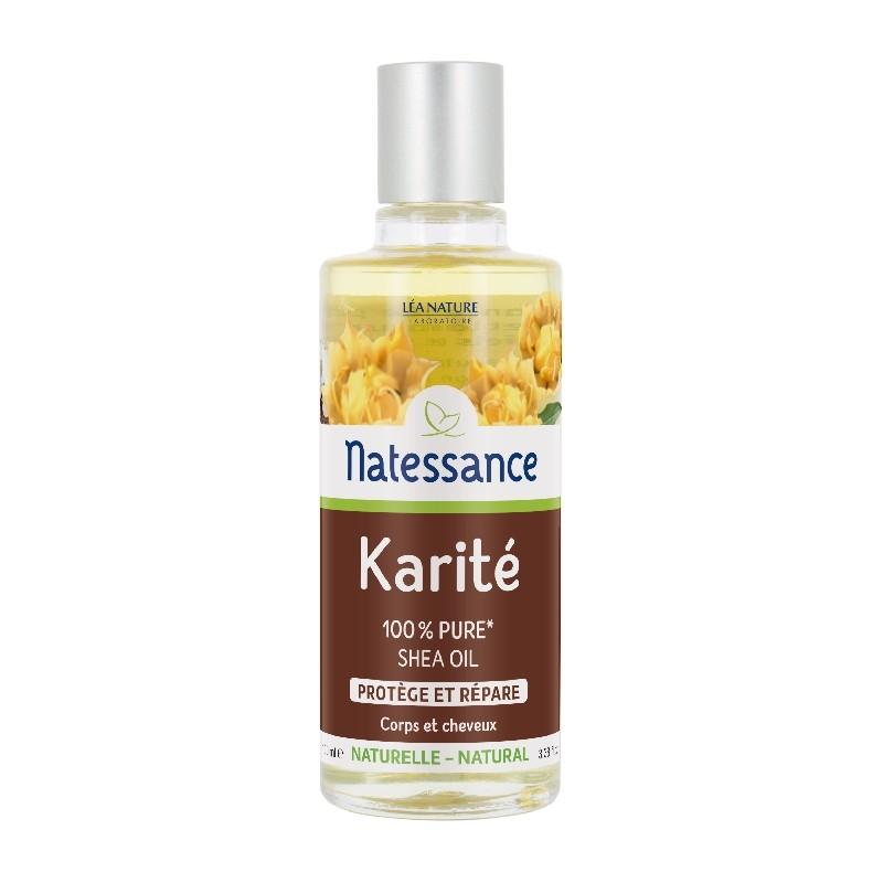 Manteiga de Karité 100% Pura e Natural Natessance 100 ml