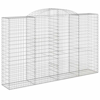Cestas De Gaviones 15 Uds Forma De Arco Hierro 300x50x180/200cm_2