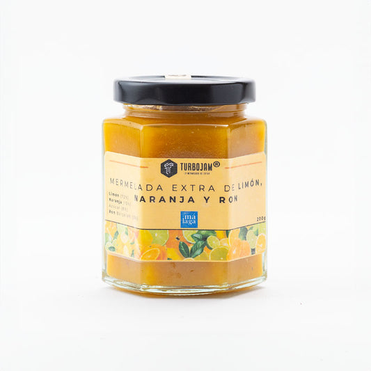 Mermelada Limón, Naranja Y Ron De Málaga 200g_0