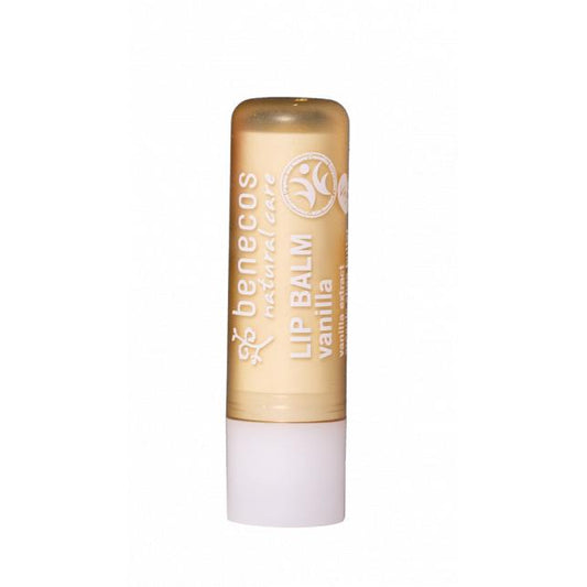 Bálsamo labial vegan de baunilha Benecos 4,8g