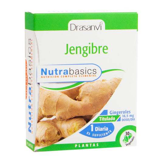 Drasanvi Nutrabasics Gengibre 30 cápsulas