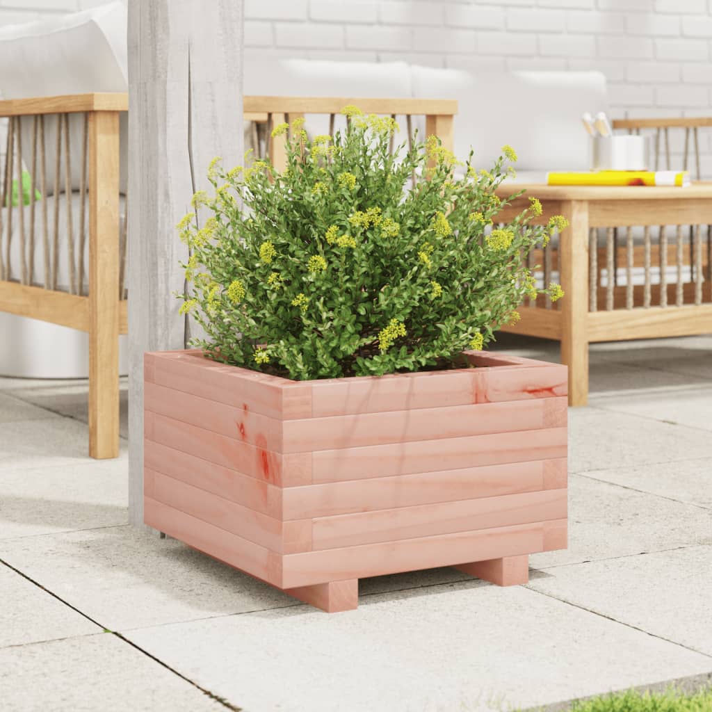 Jardinera De Madera Maciza Douglas 40x40x26,5 Cm_2