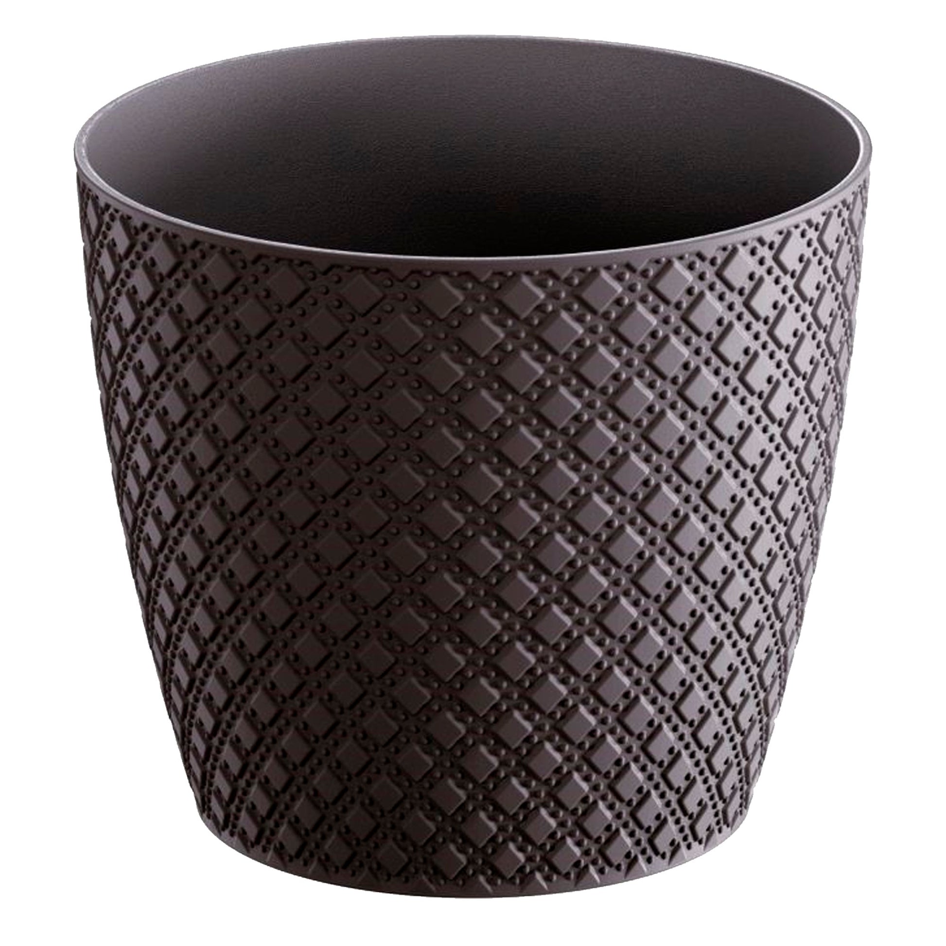 Maceta Orient 3,5l., Dimensiones (mm) 189x189x167, Color Antracita