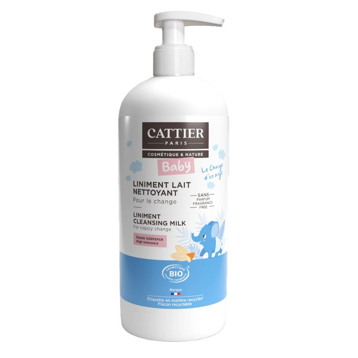 Linimento cambio pañal Cattier 500 ml