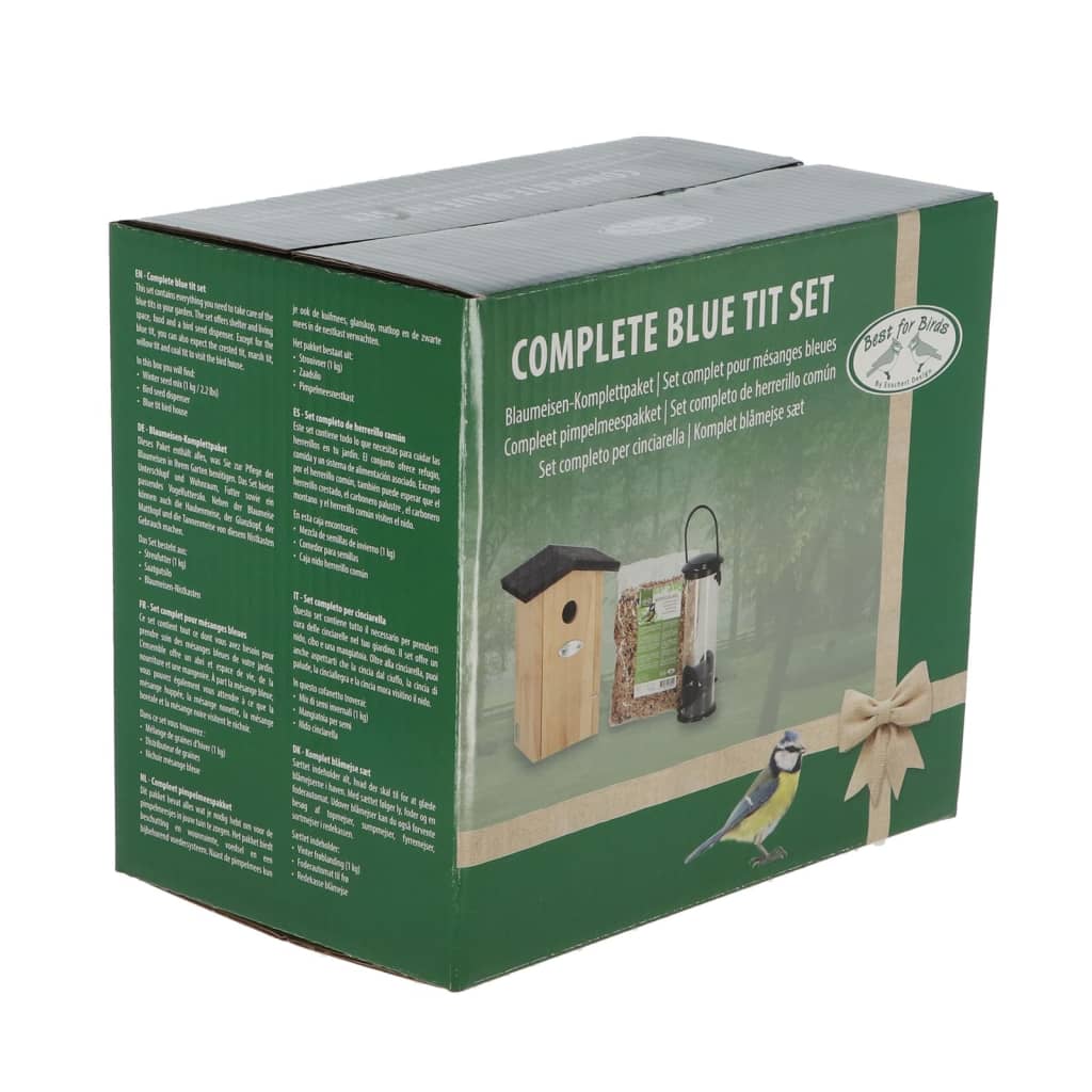 Esschert Design Juego Completo De Comedero Para Pájaros Herrerillos / Vetonek_0