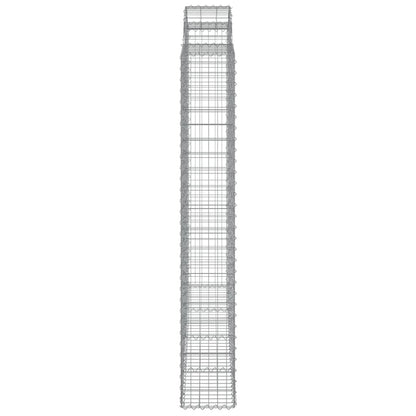 Cestas De Gaviones 7 Uds Forma De Arco Hierro 200x30x200/220 Cm_4