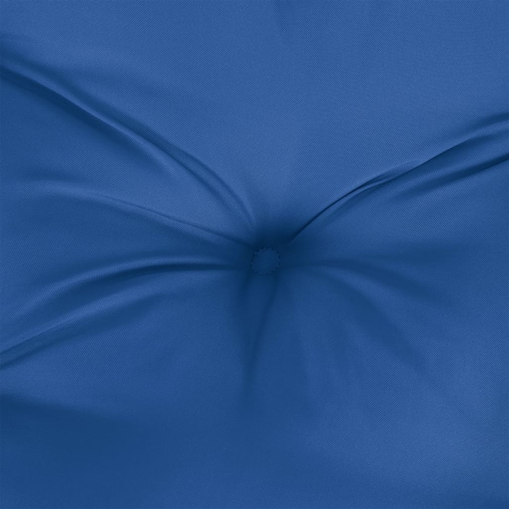 Vidaxl Cojines De Silla De Jardín 2 Uds Tela Oxford Azul 40x40x7 Cm_5