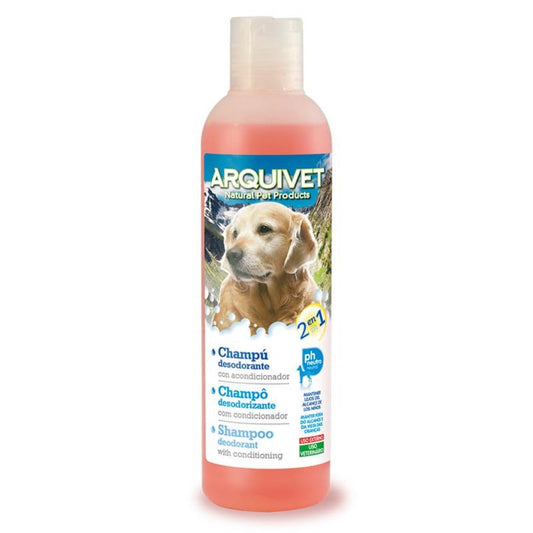Arquivet Champô Condicionador 2 em 1 pH Neutro para Cães 250 ml