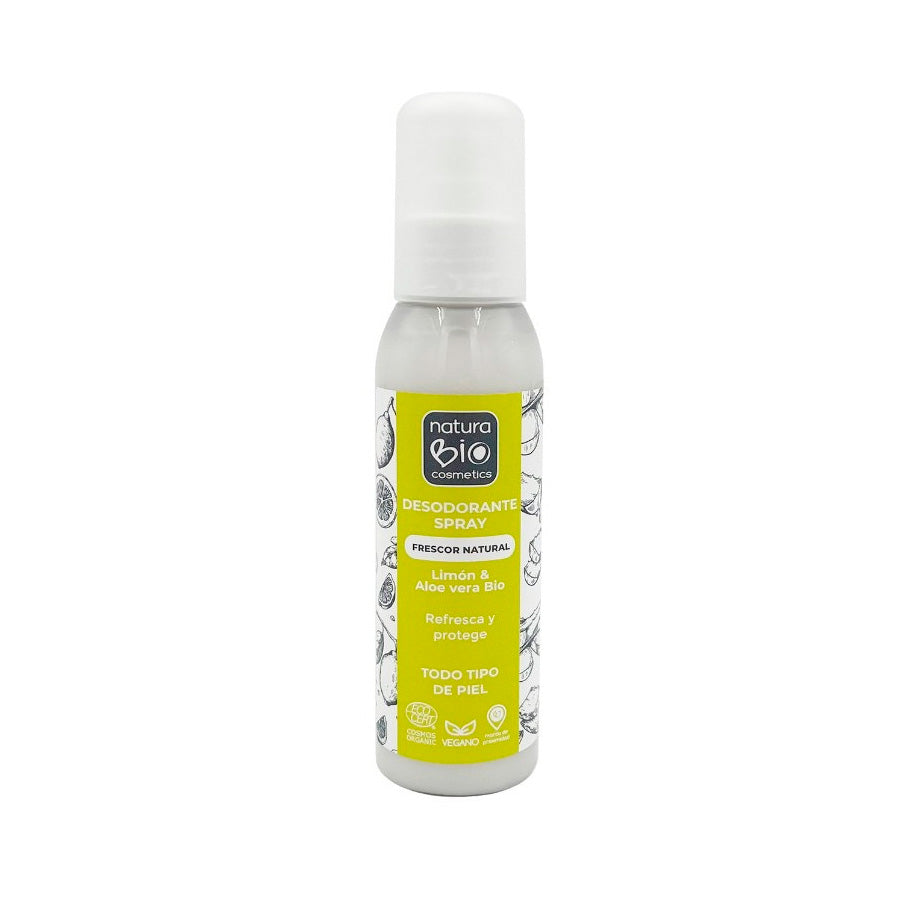 Desodorizante spray frescura natural 100 ml NaturaBIO