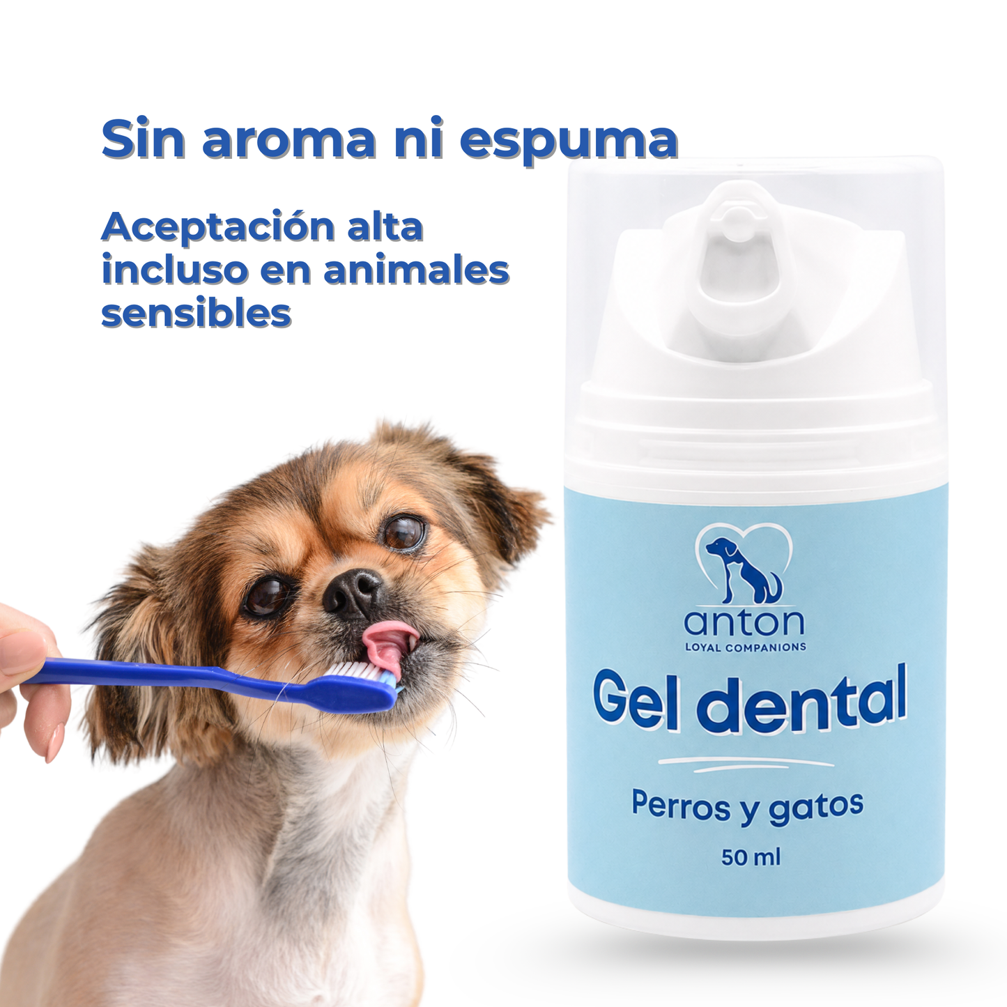 Gel dental natural para la higiene bucal diaria de perros y gatos – 50 ml_2