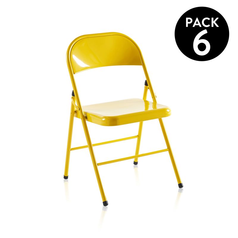 Pack 6 Sillas Plegables Six_0