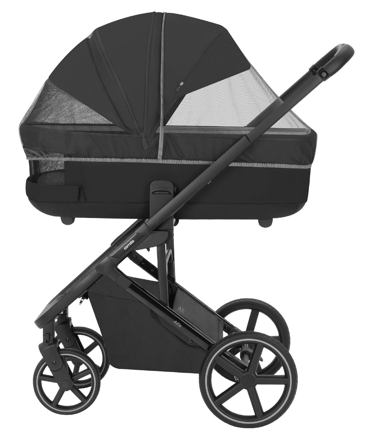 Carrello Alfa Dúo 2 En 1 Cochecito De Bebé Rock Black_3