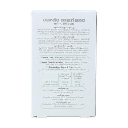 Cápsulas Naturais de Cardo Mariano Soria 9/11, Libertação Prolongada